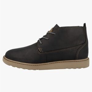 REEF | Men’s | Waterproof | Leather | Lace Up Ankle Boot | Size 9 | Black Rock